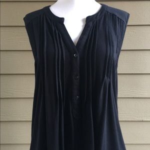 🎉LIKE 🆕 | CABLE & GAUGE BLACK SLEEVELESS TOP🎉